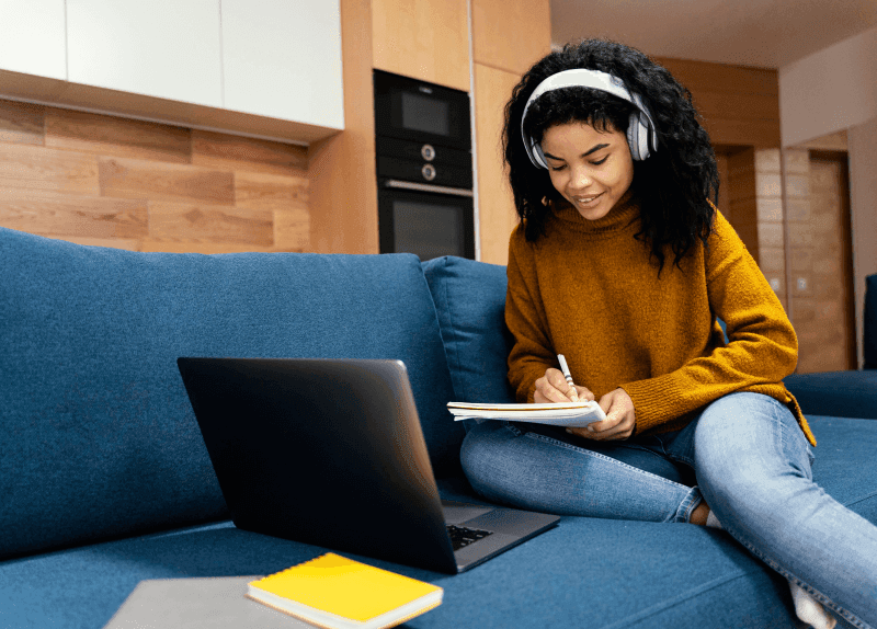 How can I study effectively at home?